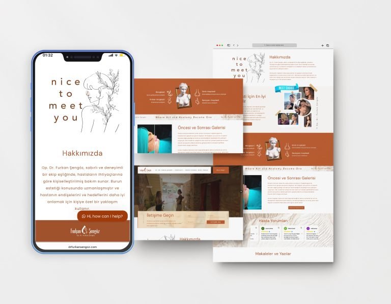 Op. Dr. Furkan Şengöz Web Sitesi Tasarımı